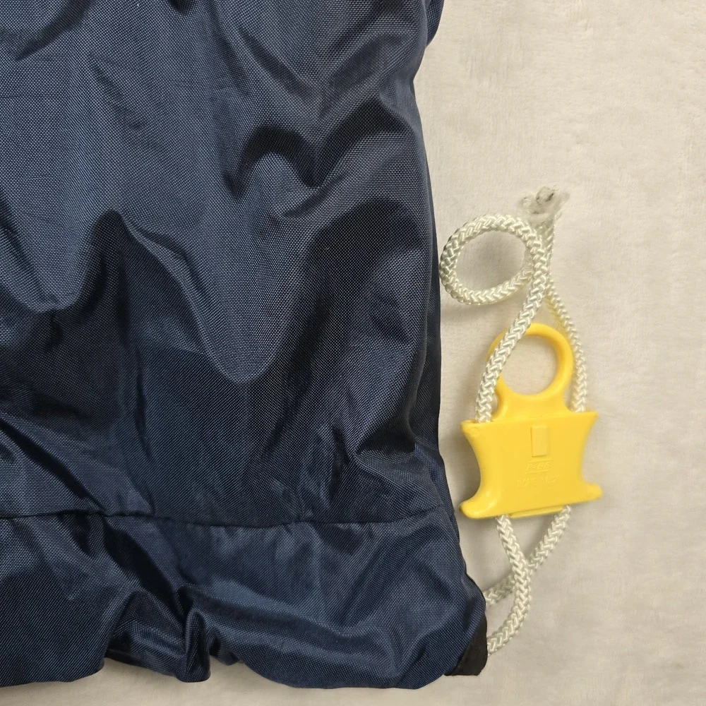 United States Naval Academy USNA Blue Garment Suit Bag‎ Blue Scientia